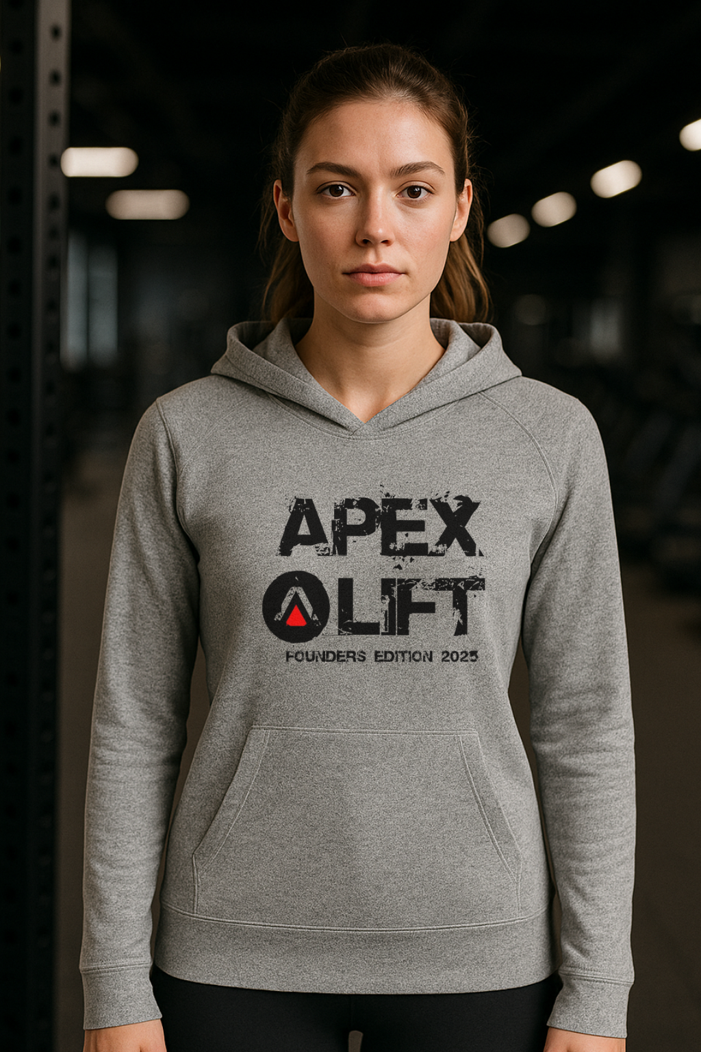 Founders Dry Fit Hoodie - Limited Edition - (Melange Gray)