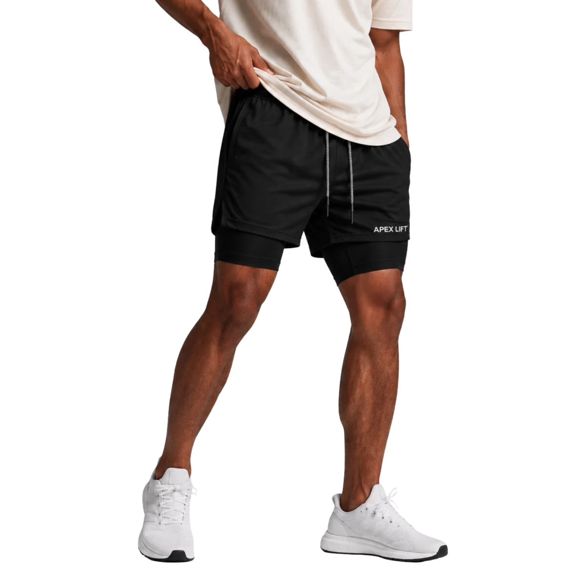 apex-lift-core-training-shorts-black-07 APEX LIFT CORE Training Shorts - (Black)