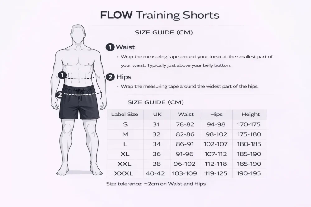 APEX LIFT FLOW Training Shorts (Black)